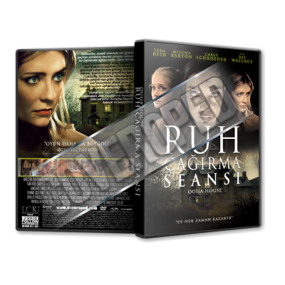 Ruh Çağırma Seansı - Ouija House - 2018 Türkçe dvd Cover Tasarımı